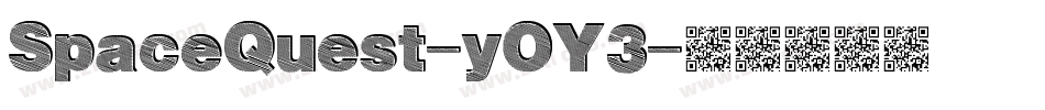 SpaceQuest-yOY3字体转换