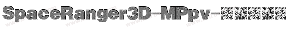 SpaceRanger3D-MPpv字体转换