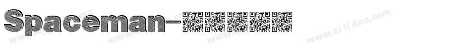 Spaceman字体转换