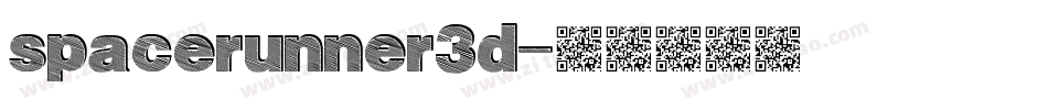 spacerunner3d字体转换