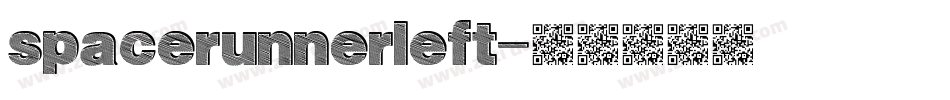 spacerunnerleft字体转换