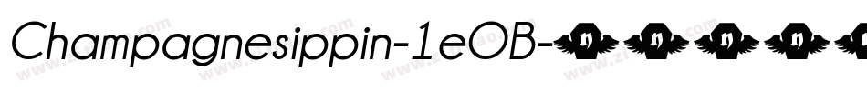 Champagnesippin-1eOB字体转换