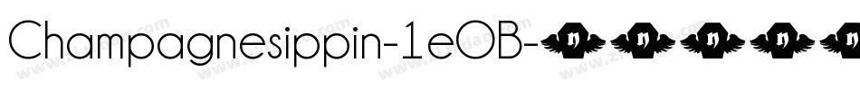 Champagnesippin-1eOB字体转换