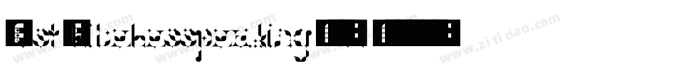 JustWhileHesSpeaking-Ddn0字体转换