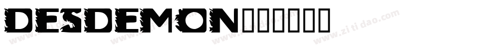 DESDEMON字体转换