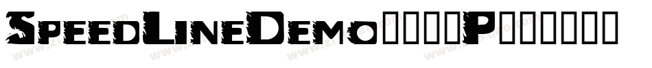 SpeedLineDemo-022P字体转换
