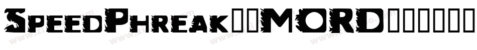 SpeedPhreak-8MORD字体转换