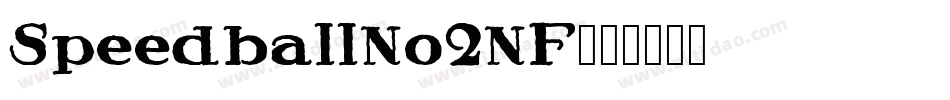 SpeedballNo2NF字体转换