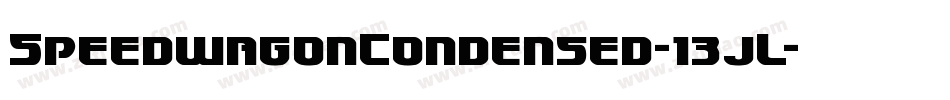 SpeedwagonCondensed-13jL字体转换 SpeedwagonCondensed-13jL字体转换