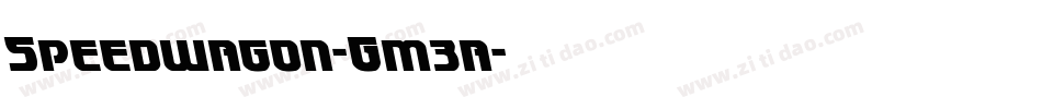 Speedwagon-Gm3a字体转换 Speedwagon-Gm3a字体转换