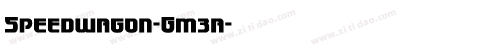 Speedwagon-Gm3a字体转换 Speedwagon-Gm3a字体转换