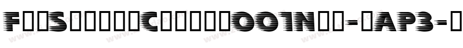 FtySpeedyCasual001Ncv-yAP3字体转换