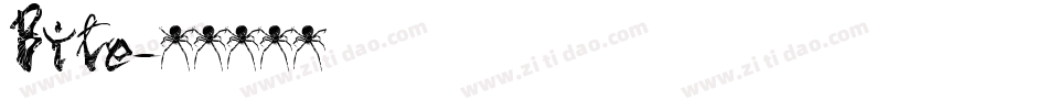 Bite字体转换