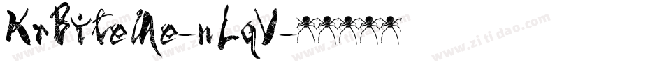 KrBiteMe-nLqV字体转换