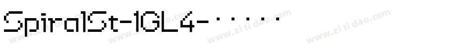 SpiralSt-1GL4字体转换