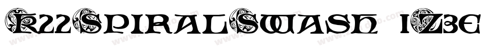 K22SpiralSwash-1Z3e字体转换