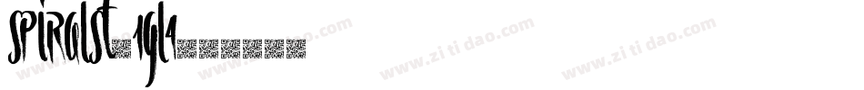 SpiralSt-1GL4字体转换