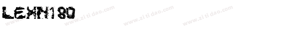 LEHN180字体转换