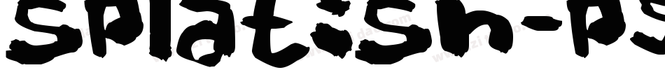 Splatish-P5vP字体转换