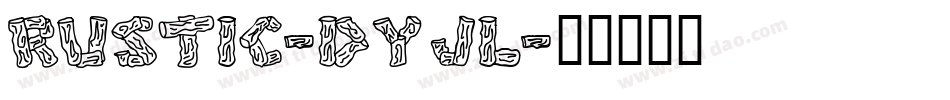 Rustic-dyJl字体转换