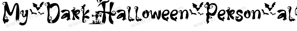 MyDarkHalloweenPersonalUse-4V09字体转换 MyDarkHalloweenPersonalUse-4V09字体转换