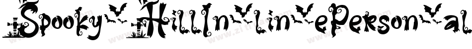 SpookyHillInlinePersonalUse-BWq5x字体转换 SpookyHillInlinePersonalUse-BWq5x字体转换