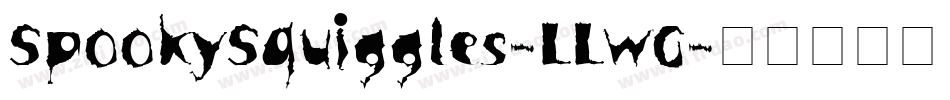 SpookySquiggles-LLwG字体转换