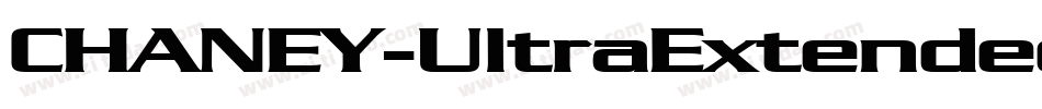 CHANEY-UltraExtended-2字体转换