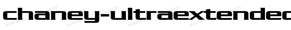 chaney-ultraextended-webfont-3字体转换
