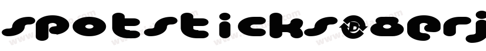 Spotsticks-8ERJ字体转换