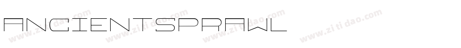 AncientSprawl字体转换