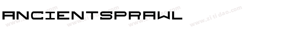 AncientSprawl字体转换