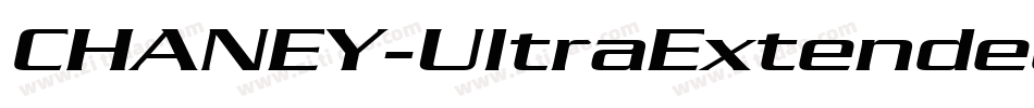 CHANEY-UltraExtended-2字体转换