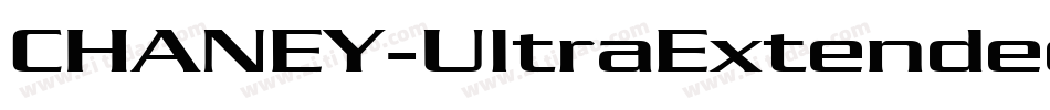 CHANEY-UltraExtended-2字体转换