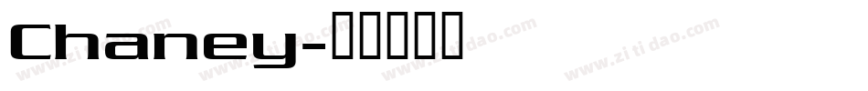 Chaney字体转换
