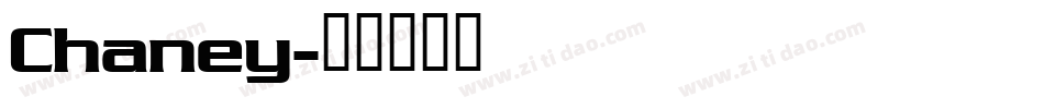Chaney字体转换