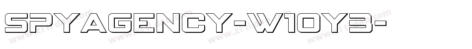 SpyAgency-w1oY3字体转换