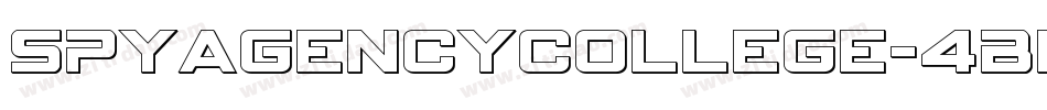 SpyAgencyCollege-4BnrK字体转换