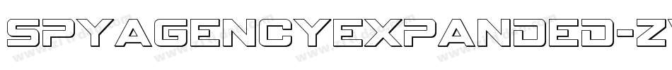 SpyAgencyExpanded-ZVpv8字体转换