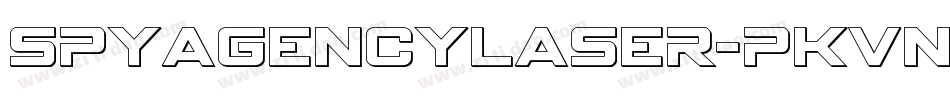 SpyAgencyLaser-PKVnr字体转换