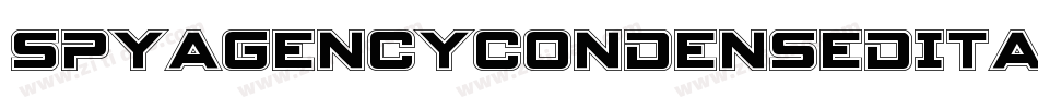 SpyAgencyCondensedItalic-OVGlP字体转换 SpyAgencyCondensedItalic-OVGlP字体转换
