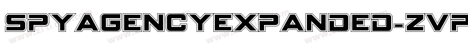 SpyAgencyExpanded-ZVpv8字体转换