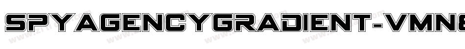 SpyAgencyGradient-vmn8A字体转换
