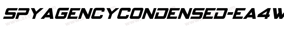 SpyAgencyCondensed-Ea4We字体转换 SpyAgencyCondensed-Ea4We字体转换