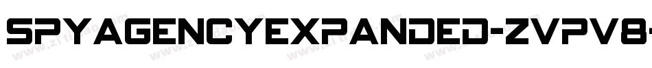 SpyAgencyExpanded-ZVpv8字体转换