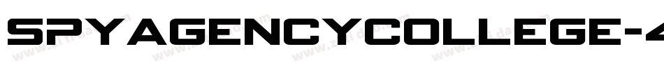 SpyAgencyCollege-4BnrK字体转换
