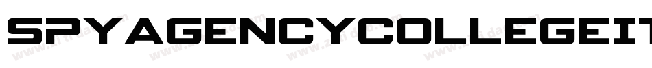 SpyAgencyCollegeItalic-0WvRz字体转换