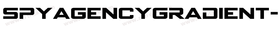 SpyAgencyGradient-vmn8A字体转换