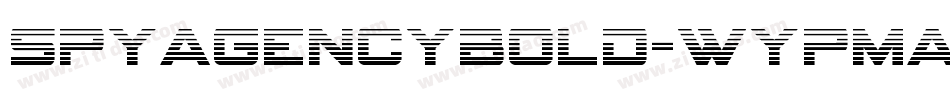SpyAgencyBold-WypMA字体转换
