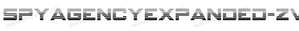 SpyAgencyExpanded-ZVpv8字体转换